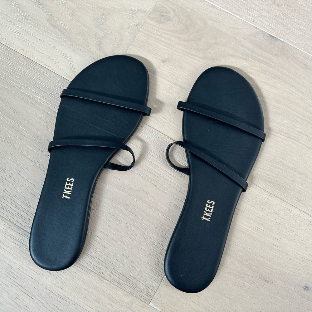 Tkees Gemma Slides Black 9
